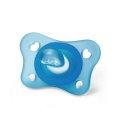CHICCO PHYSIOFORMA MINI SOFT 2-6M BOY Smoczek uspokajający, silikonowy, 2 szt.