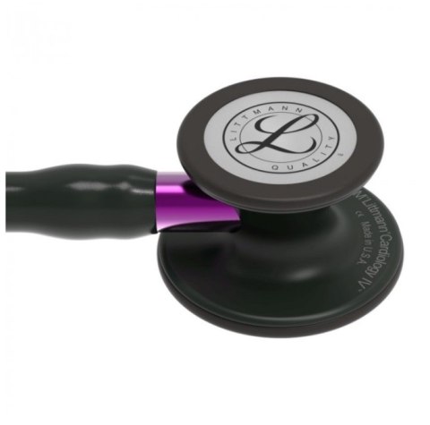 LITTMANN CARDIOLOGY IV 6203 BLACK-FINISH BLACK PURPLE Stetoskop kardiologiczny