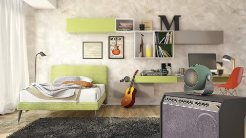 OLIMPIA SPLENDID CALDODESIGN O Termowentylator ceramiczny, regulacja kąta i mocy