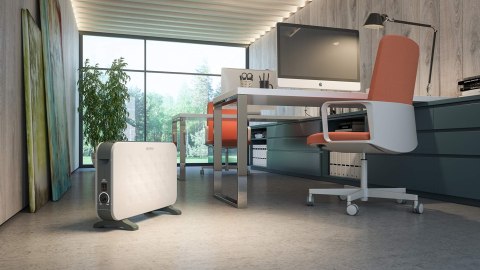 OLIMPIA SPLENDID CALEO METAL Grzejnik konwektorowy, 2000 W, 60 m³