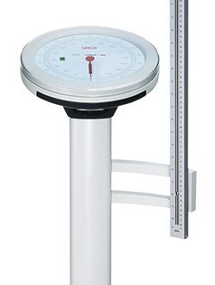 SECA 756 KL IIII Waga mechaniczna kolumnowa, wskaźnik BMI, mobilna