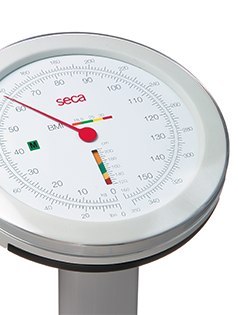 SECA 756 KL IIII Waga mechaniczna kolumnowa, wskaźnik BMI, mobilna