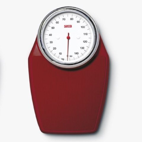 SECA 760 COLORATA WINNA CZERWIEŃ Waga mechaniczna osobowa, analogowa