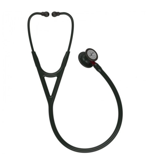 LITTMANN CARDIOLOGY IV 6200 BLACK-FINISH RED Stetoskop kardiologiczny, wysoki profil