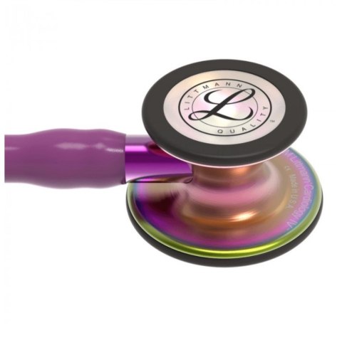 LITTMANN CARDIOLOGY IV 6205 RAINBOW-FINISH PLUM BLACK PURPLE Stetoskop kardiologiczny