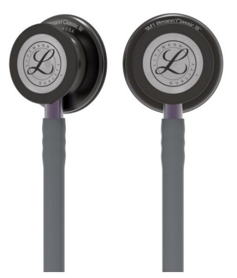 LITTMANN CLASSIC III 5873 Stetoskop internistyczny SMOKE GREY PURPLE, dwustronny