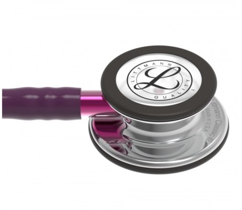 LITTMANN CLASSIC III 5960 MIRROR-FINISH PLUM PINK Stetoskop internistyczny