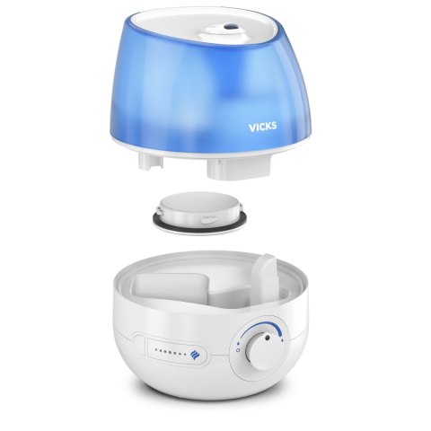 VICKS MINI COOL MIST VUL525E4 Nawilżacz ultradźwiękowy z podwójnym VapoPad