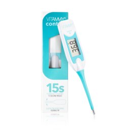 VITAMMY CONTROL Termometr elektroniczny elastyczny z dużym ekranem, szybki pomiar