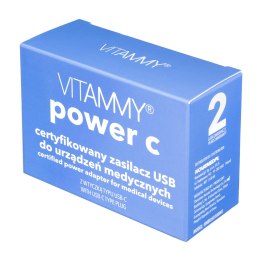 VITAMMY POWER C Zasilacz USB-C do ciśnieniomierzy VITAMMY NEXT serii 2-8