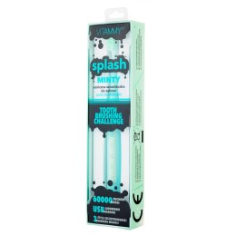 VITAMMY SPLASH MINTY Szczoteczka soniczna dla dzieci 8+, 60 000 drgań/min