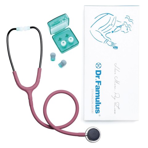 NOVAMA EXPERT DR. FAMULUS DR510 LIGHT ANTYCZNY RÓŻ Stetoskop internistyczny