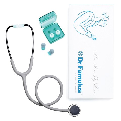 NOVAMA EXPERT DR. FAMULUS DR510 LIGHT SZARY Stetoskop internistyczno-pediatryczny