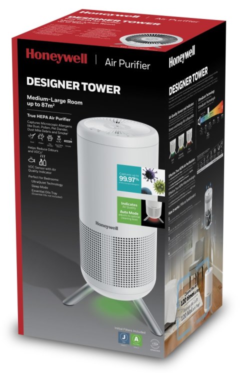 HONEYWELL HPA 830 Oczyszczacz powietrza, HEPA, aromaterapia