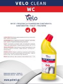 VELO CLEAN WC 1 l Żel myjąco-wybielający przeznaczony do mycia sanitariatów