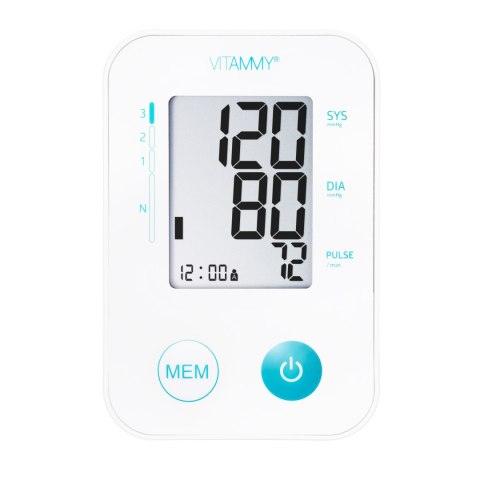 VITAMMY NEXT BASIC Ciśnieniomierz naramienny z pomiarem podczas pompowania