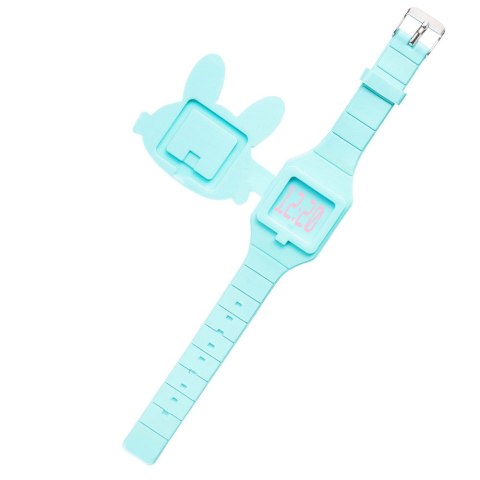 VITAMMY SMILE WATCH TURKUSOWY Zegarek dla dzieci, silikonowy, z kalendarzem i godziną