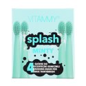 VITAMMY SPLASH MINTY Końcówki do szczoteczki sonicznej, kolor miętowy, 4 szt.
