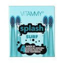 VITAMMY SPLASH SURF Końcówki do szczoteczki sonicznej, kolor niebieski, 4 szt.