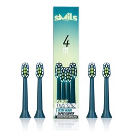 VITAMMY SMILS MIX 2 CIEMNE Końcówki do szczoteczki sonicznej, różne kolory, 4 szt.