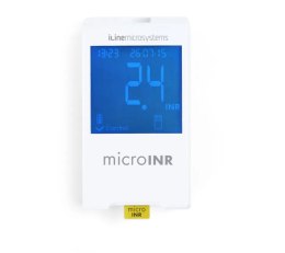 MICROINR Aparat do kontroli krzepliwości krwi, monitor INR do użytku domowego i prof.