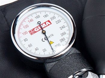 GIMA YTON Ciśnieniomierz zegarowy ze stetoskopem, manometr, etui