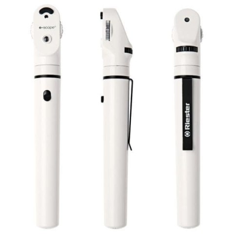 RIESTER E-SCOPE 2130-203 Otoskop/Oftalmoskop LED 3,7 V, biały, zestaw w futerale