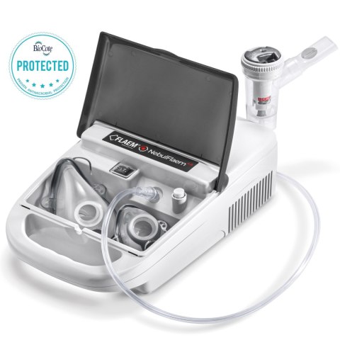 FLAEM NEBULFLAEM 4.0 Profesjonalny inhalator pneumatyczno-tłokowy, 4 tryby pracy