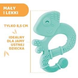 CHICCO 2M+ Gryzak na ząbkowanie jaszczurka, silikonowy, dla chłopca