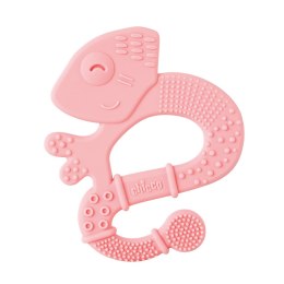 CHICCO 2M+ Gryzak na ząbkowanie, miękki jaszczurka, silikonowy, dla dziewczynki