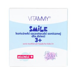 VITAMMY SMILE MINIMINI+ Końcówki do szczoteczki sonicznej dziecięcej, miękkie, 4 szt.
