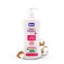 CHICCO BABY MOMENTS 0M+ 500 ml Lekki balsam do ciała, olejek bawełniany