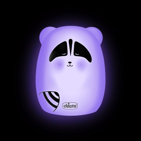 CHICCO SZOP PRACZ Miękka lampka Silikonowa, lampka nocna do pokoju dziecięcego