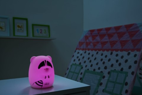 CHICCO SZOP PRACZ Miękka lampka Silikonowa, lampka nocna do pokoju dziecięcego