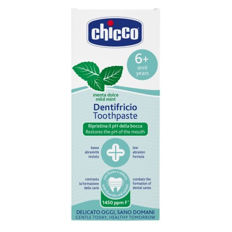 CHICCO 50 ml Pasta do zębów z fluorem, smak mentolowy