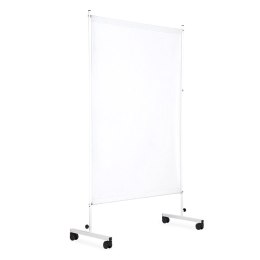 UBM PM-1 Parawan medyczny jednoskrzydłowy, zasłona bawełniana, kolor biały