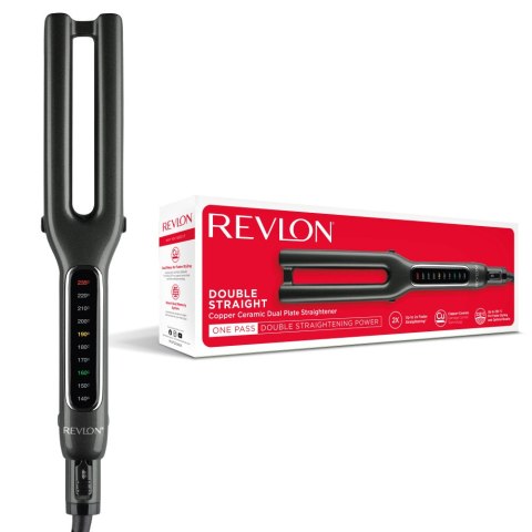 REVLON ONE-STEP DOUBLE STREIGHT RVST 2204E Prostownica do włosów, podwójna