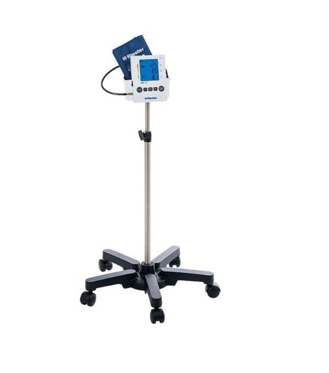 RIESTER RBP-100 Ciśnieniomierz elektroniczny wer. wózkiem, z koszem i 2 mankietami