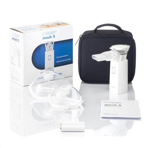 VITAMMY MESH 5 Inhalator siateczkowy membranowy, przenośny, cichy i wydajny