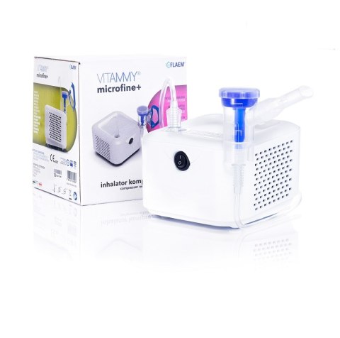 VITAMMY MICROFINE+ BY FLAEM Inhalator kompresorowy, skuteczny i trwały