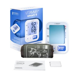 VITAMMY SMART 4 Ciśnieniomierz naramienny, wykrywanie arytmii, pamięć 2x60