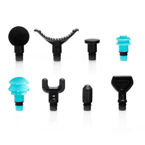 VITAMMY BODY 8 Pistolet do masażu ciała z 8 głowicami, relaks i regeneracja