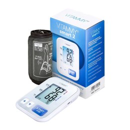 VITAMMY SMART 2 Ciśnieniomierz naramienny, wykrywanie arytmii, pamięć 2x60