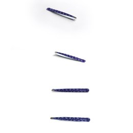 INNOXA EXPERT VM-T18C Pęseta wzorzysta 9,6 cm, stal nierdzewna, granatowa