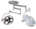 FAMED HELIOS 160/160C Lampa operacyjna dwuramienna sufitowa, dwukopułowa