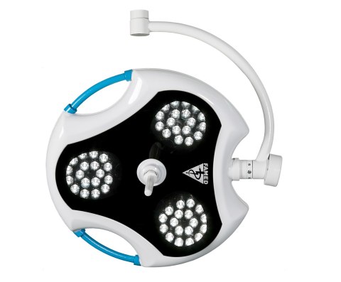 FAMED HELIOS 160/60C Lampa operacyjna LED sufitowa, 160 000 lx, dwuramienna