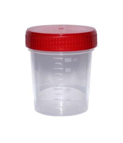 MARGOMED Pojemnik na mocz sterylny, 1 szt., z podziałką, bez ftalanów i PVC