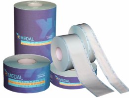 MEDAL 250 mm x 200 m Rękaw do autoklawu foliowo-papierowy do sterylizacji, 1 wskaźnik