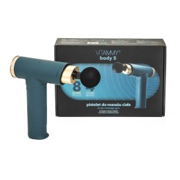 VITAMMY BODY 5 ZIELONO-ZŁOTY Pistolet do masażu ciała, relaksacja mięśni