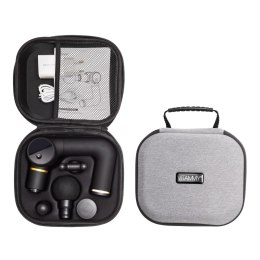 VITAMMY BODY 6 CZARNY Pistolet do masażu ciała, obrotowy uchwyt, lekki i bezpieczny